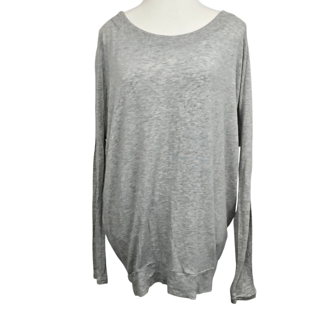 Wilfred Aritzia Open Back Long Sleeve Sweater XXS Minimalist Chic Pullover